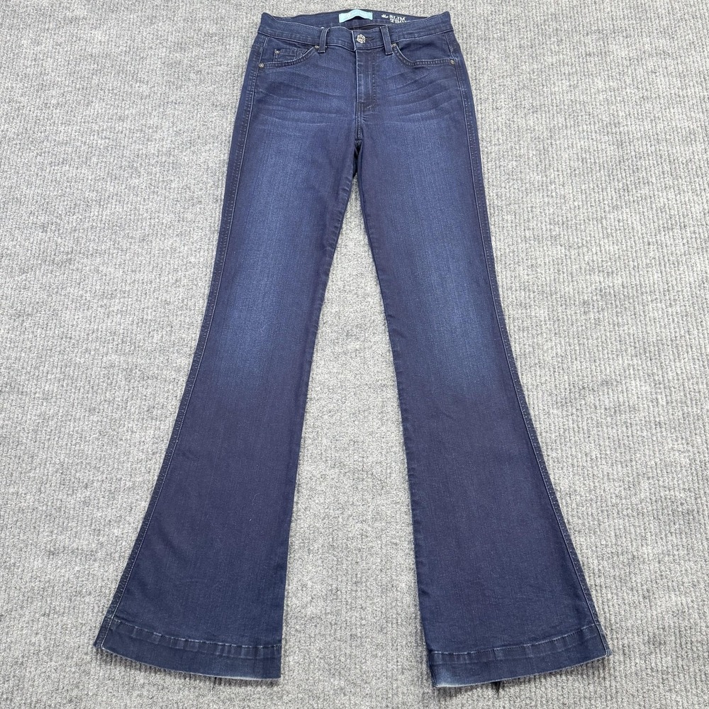 7 For All Mankind Dark Blue Flare Jeans